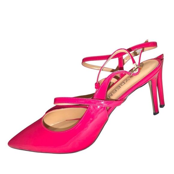 Wayderns beautiful new hot pink sling backs!! - Picture 3 of 6